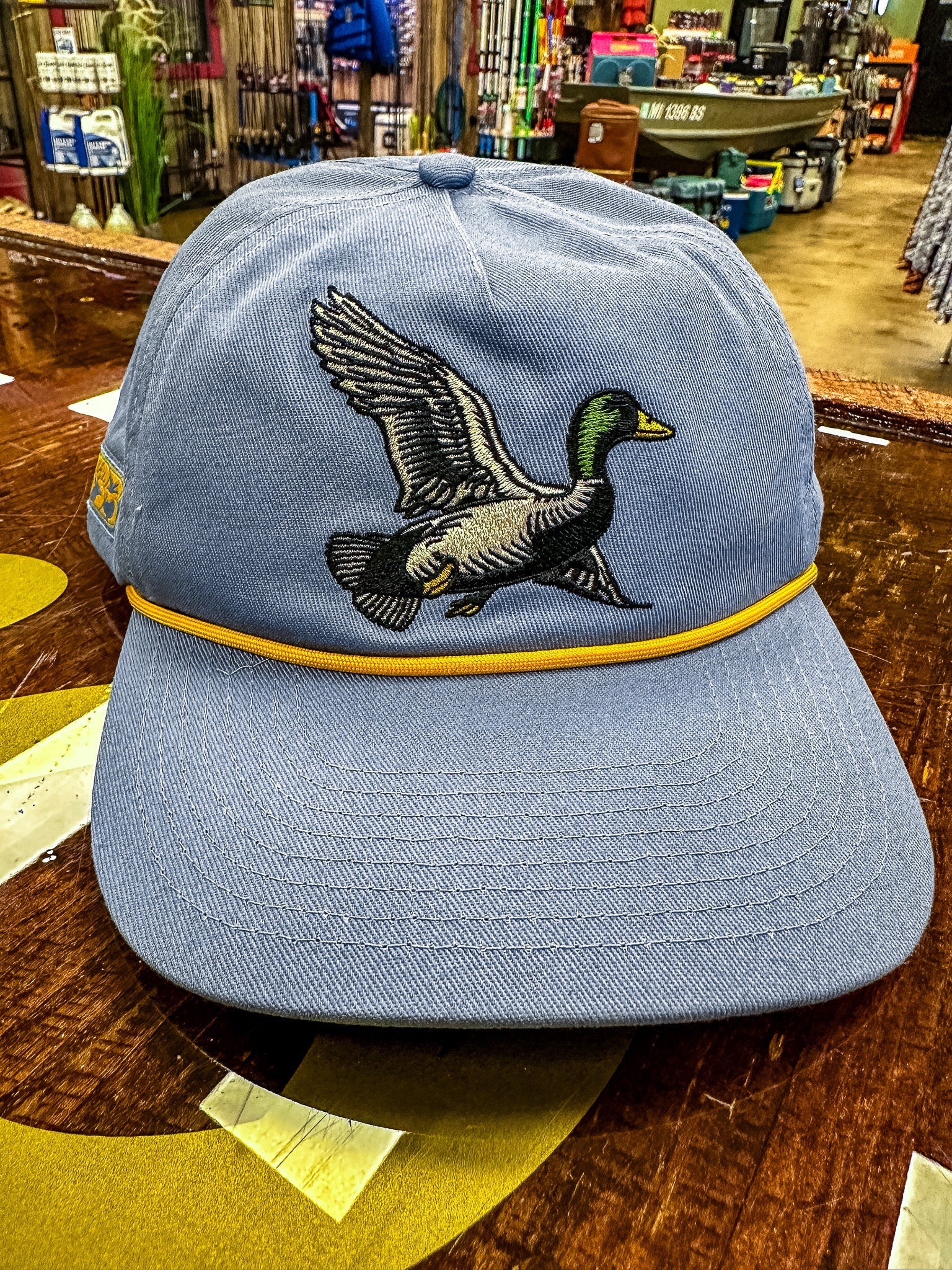 Mallard Triple B Rope Hat - Dusty Blue - Triple B Outdoors