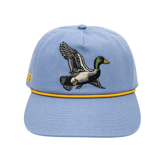 Mallard Triple B Rope Hat - Dusty Blue - Triple B Outdoors