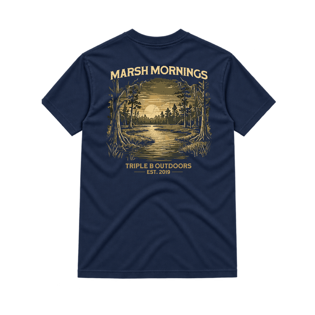 Marsh Mornings Triple B Tee - Triple B Outdoors