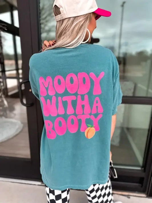 Moody With A Booty Emerald Graphic Tee - Triple B Outdoors