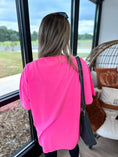 Load image into Gallery viewer, OVERSTIMULATED Neon Pink Graphic Tee - Triple B Outdoors
