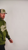 Load and play video in Gallery viewer, Army Green Triple B Hoodie
