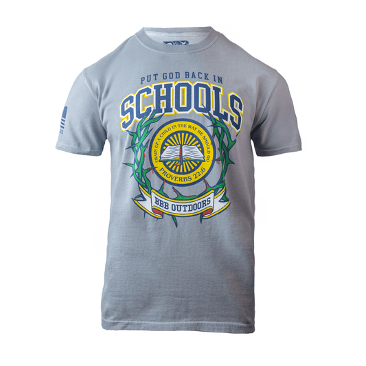 "Put God back in Schools" Shirt - Triple B Outdoors