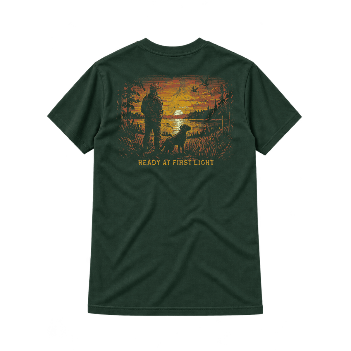 Ready at First Light Triple B Pocket Tee - Triple B Outdoors