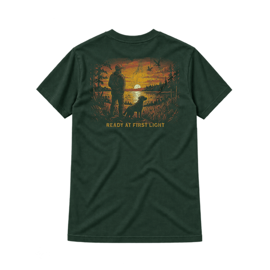 Ready at First Light Triple B Pocket Tee - Triple B Outdoors