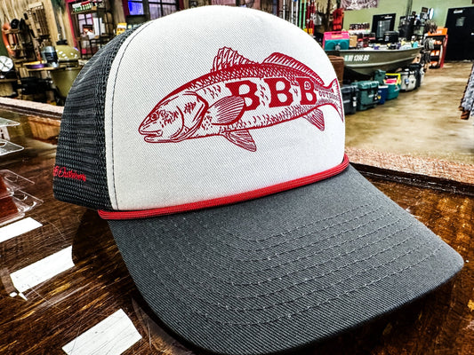 Redfish Triple B Trucker Hat - Triple B Outdoors