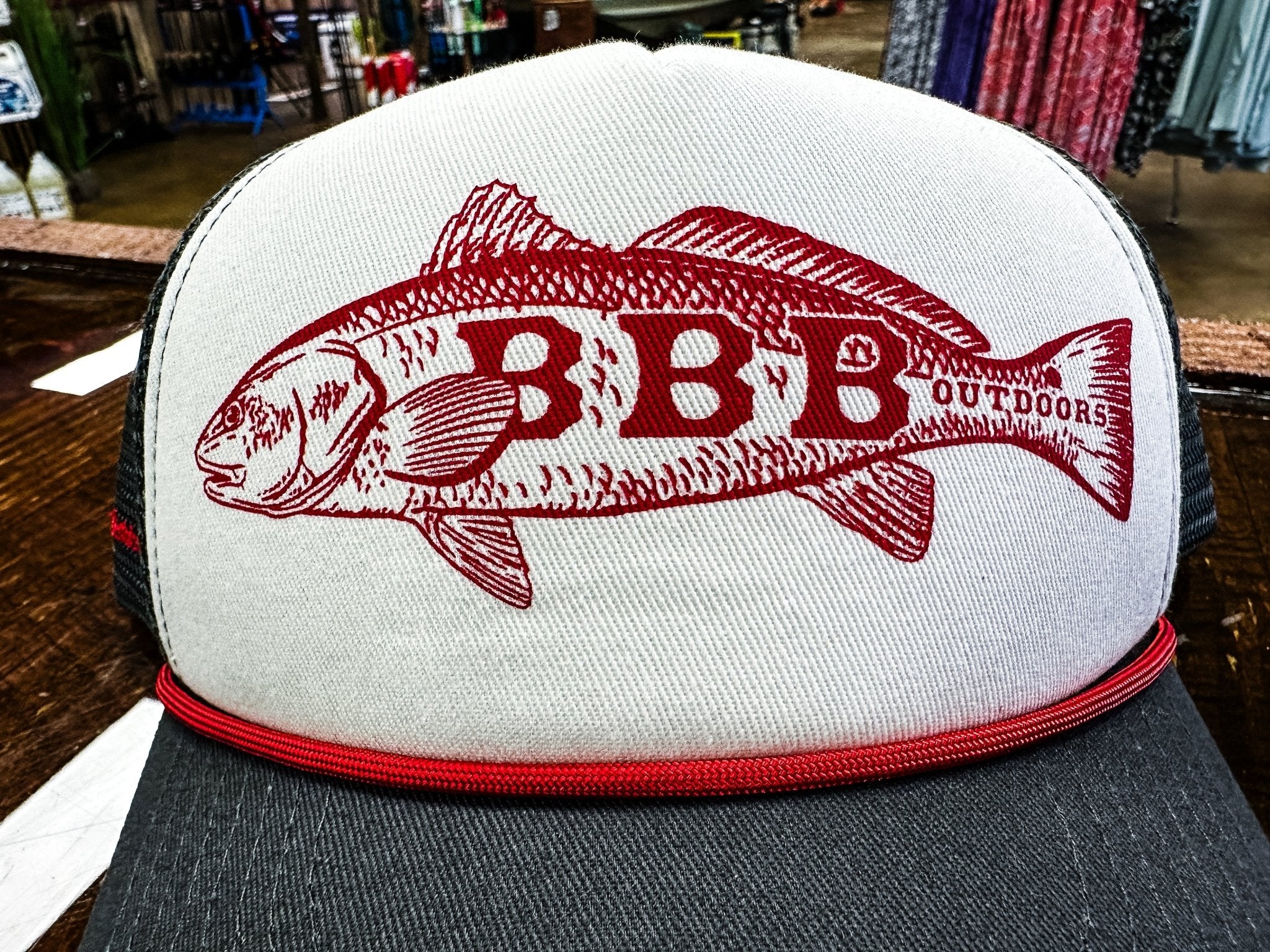 Redfish Triple B Trucker Hat - Triple B Outdoors