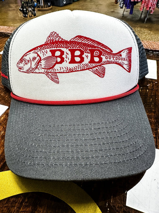 Redfish Triple B Trucker Hat - Triple B Outdoors