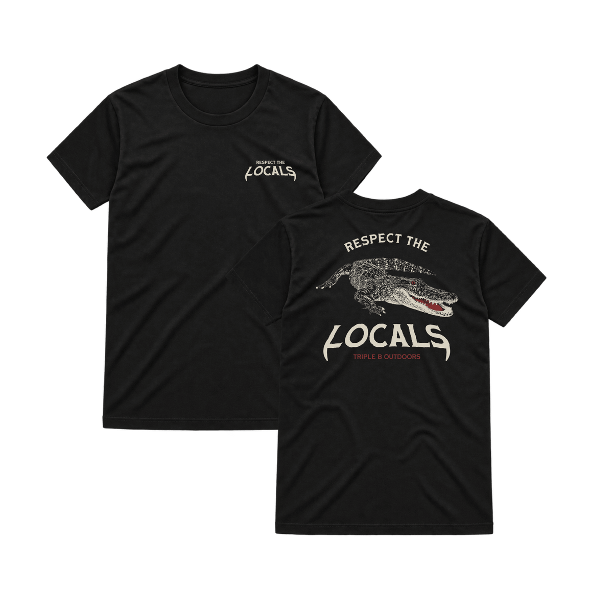 Respect the Locals Triple B Tee - Triple B Outdoors