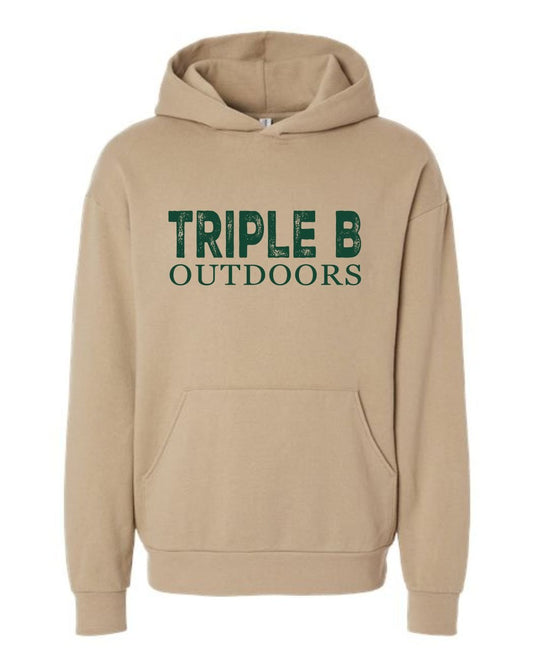 Sandstone Triple B Hoodie - Triple B Outdoors