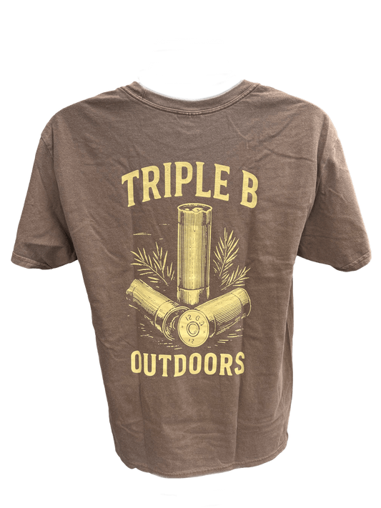 Shotgun Shell Triple B Tee - Triple B Outdoors
