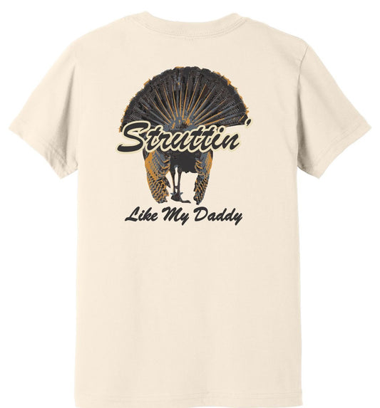 Struttin' Like My Daddy Triple B Youth T-Shirt - Triple B Outdoors