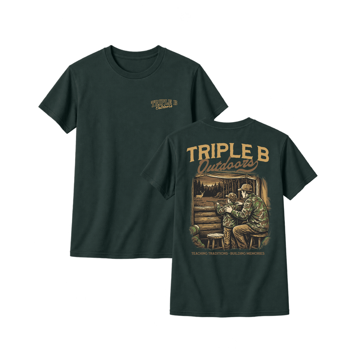 "The Heritage Series" Triple B T-Shirt Subscription - Triple B Outdoors