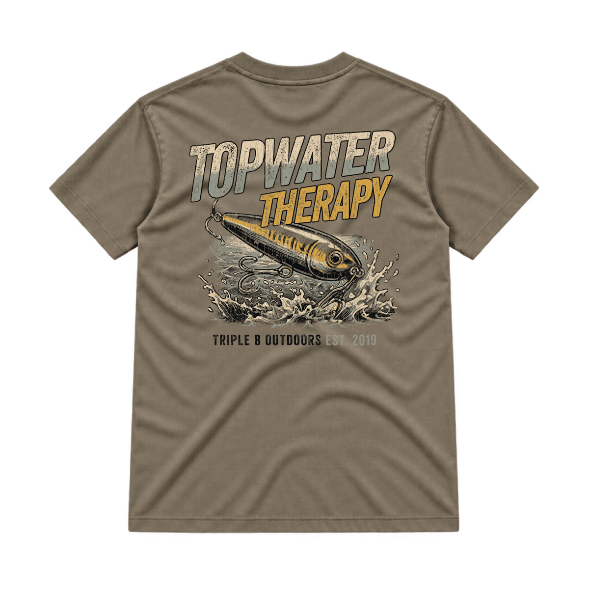 Topwater Therapy Triple B Tee - Triple B Outdoors
