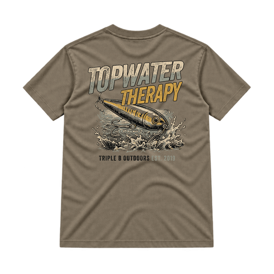 Topwater Therapy Triple B Tee - Triple B Outdoors