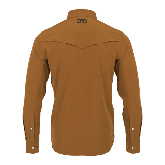 Triple B L/S Western Outdoor Pearl Snap Shirt - Triple B Outdoors