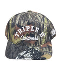 Load image into Gallery viewer, Triple B Outdoors Arched Logo Hat - Camo - Triple B Outdoors
