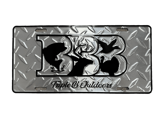 Triple B Outdoors Truck Tag - Triple B Outdoors