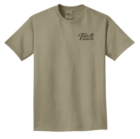 Triple B Tan Duck Camo Logo - Triple B Outdoors