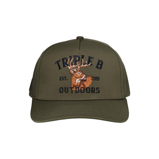 Whitetail 5 - Panel Performance Snapback - Triple B Outdoors