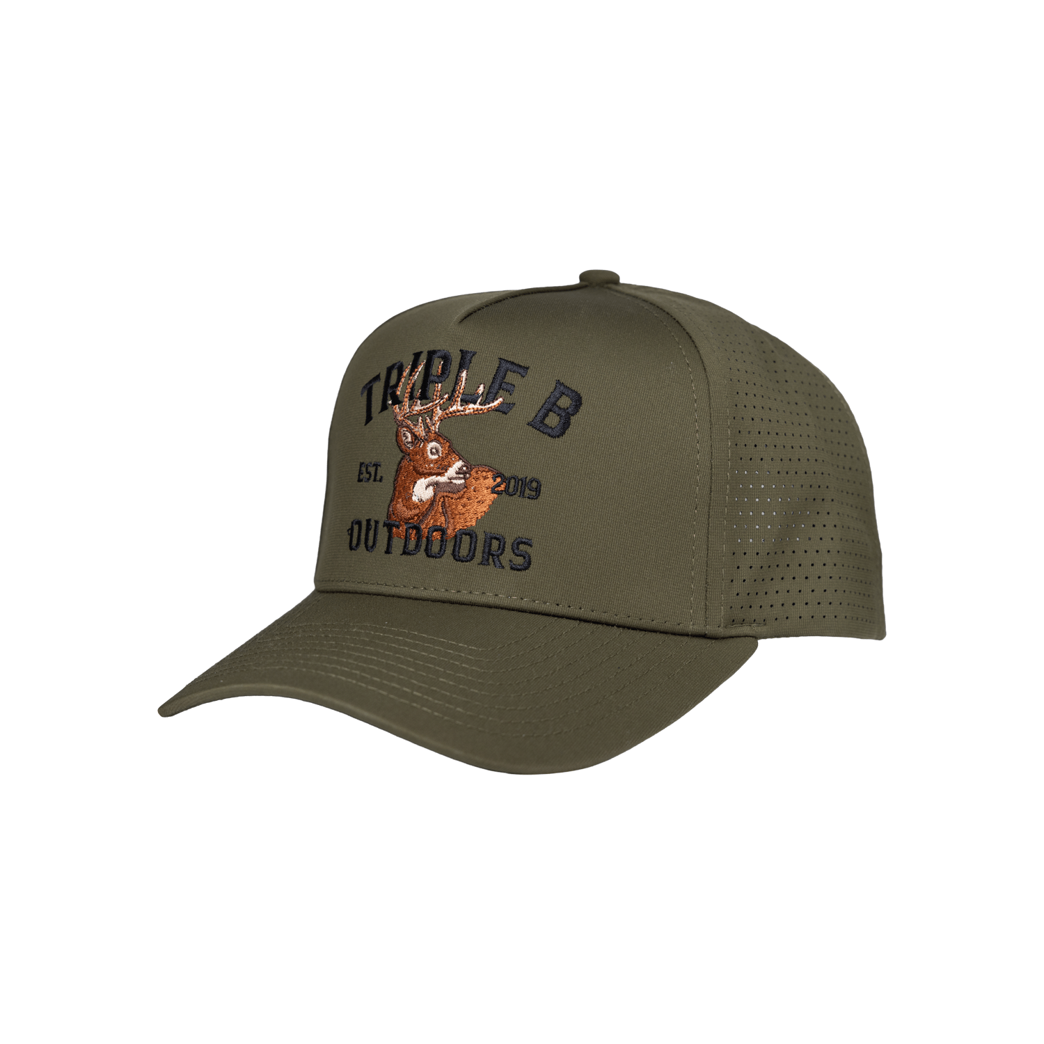 Whitetail 5 - Panel Performance Snapback - Triple B Outdoors