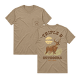 Load image into Gallery viewer, Whitetail Deer Moon Triple B Pocket Tee - Triple B Outdoors
